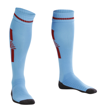Optima Socks Sky/Maroon